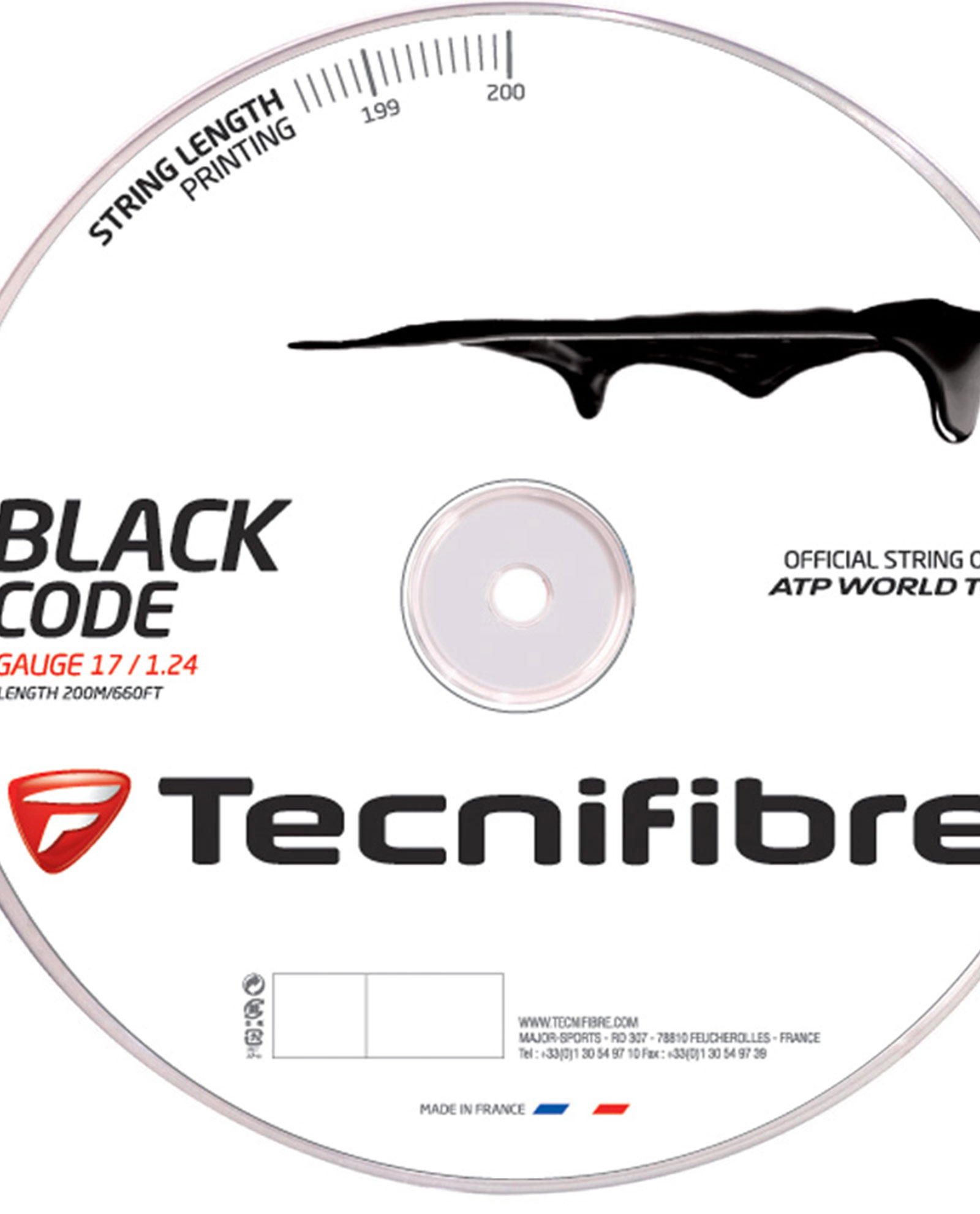 Tecnifibre Black Code 200m - slika 2
